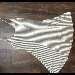 Stripped strap dress